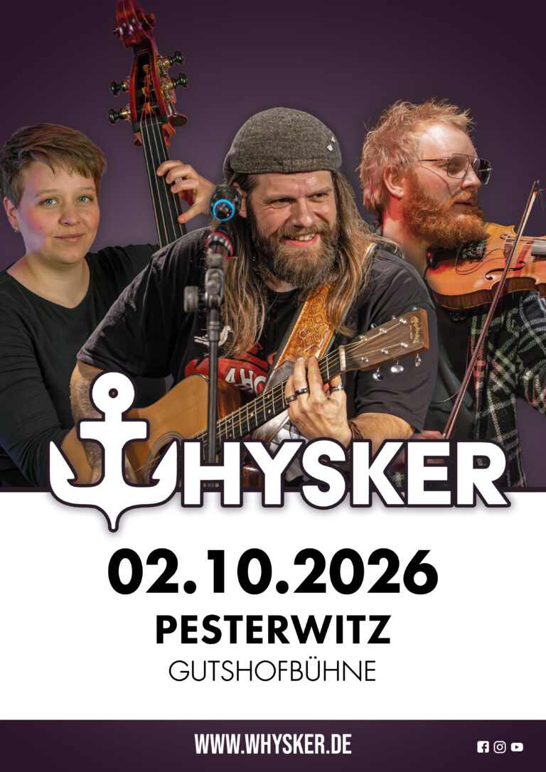 2.10.26: Whysker mit seinem deutschsprachigen Konzertprogramm auf der Gutshofb&uuml;hne&nbsp;