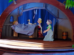 10.1.2027: Figurentheater f&uuml;r die ganze Familie: &bdquo;Die goldene Gans&ldquo; auf der Gutshofb&uuml;hne